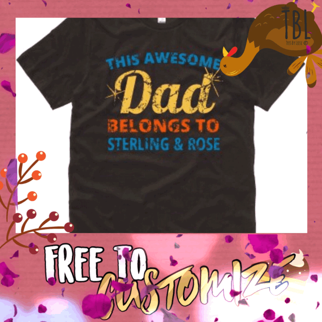 Customized gift for dad