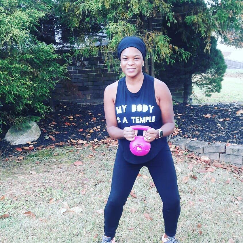 My body is a Temple, I work out