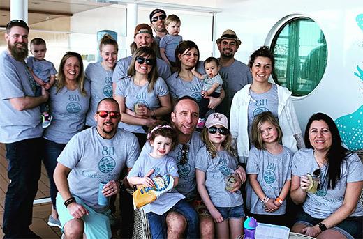 Custom Matching Cruise Onesie Baby