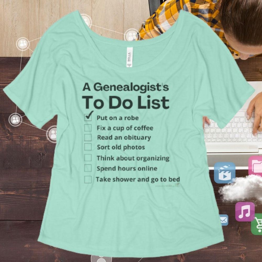To Do List Flowy Shirt