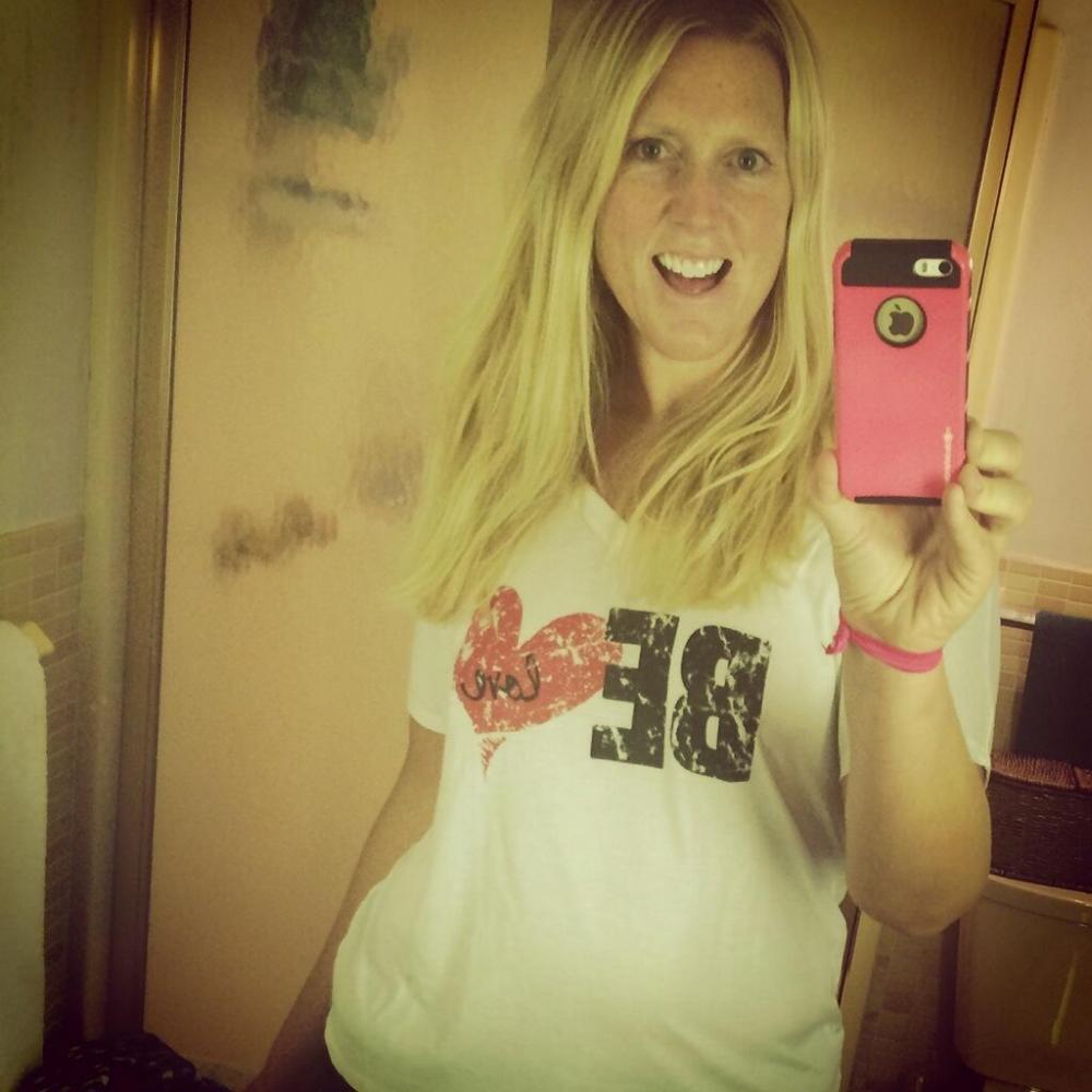 Be Love Ladies Fitted Jersey Tee