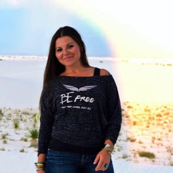 Be Free Find Your Wings and Fly Tank