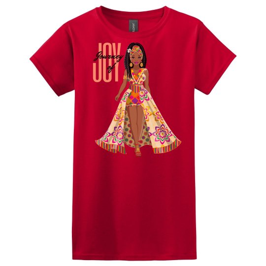 Orange "Joy" Letters, White Orchid in Hair Orange "Joy" Letters, White Orchid in Hair