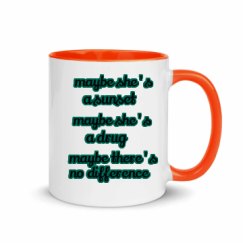 11oz Ceramic Mug with Color Inside