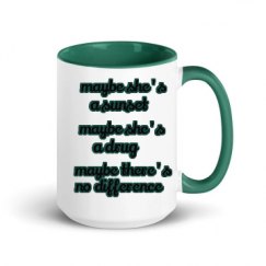 15oz Ceramic Mug with Color Inside