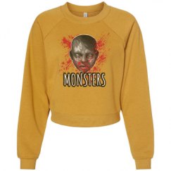 Women's Raglan Pullover Fleece