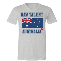 Unisex V-Neck Jersey Tee