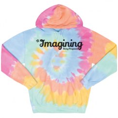 Unisex Tie-Dye Fleece Hoodie