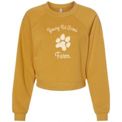 Women's Raglan Pullover Fleece