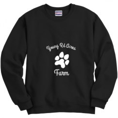 Unisex Film and Foil Crewneck Sweatshirt