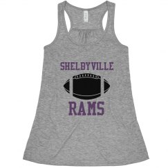 Flowy football tank