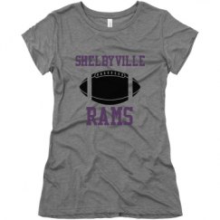 Ladies Slim Fit Super Soft Triblend Tee