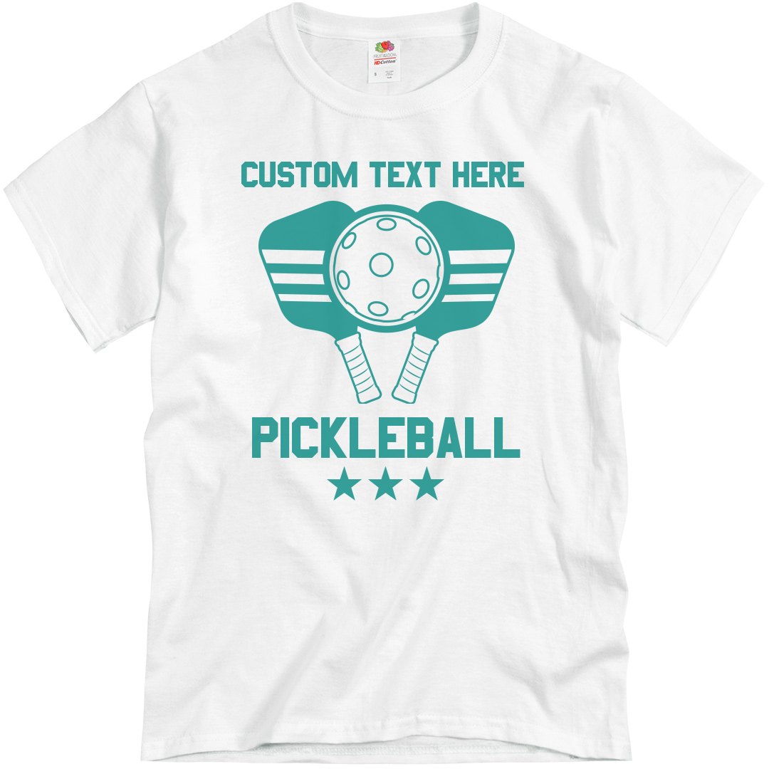 Your Custom Text Pickleball T-Shirt 