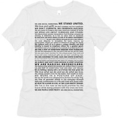 We Are Social Marketers - Black & white 