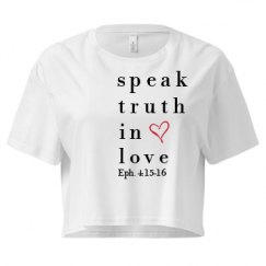 Ladies Festival Cali Crop Top Tee