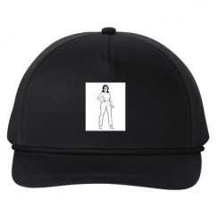 Snapback Five-Panel Rope Hat