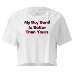 Ladies Festival Cali Crop Top Tee