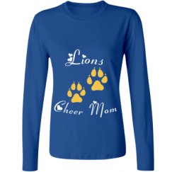 Ladies Relaxed Fit Basic Long Sleeve Tee