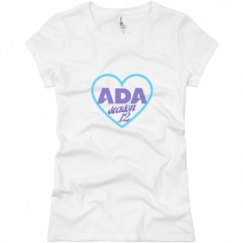 Ladies Slim Fit Basic Promo Jersey Tee