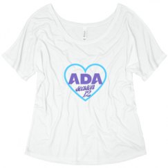 Ladies Flowy Slouchy Tee