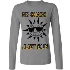 Ladies Relaxed Fit Basic Long Sleeve Tee