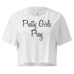 Ladies Festival Cali Crop Top Tee