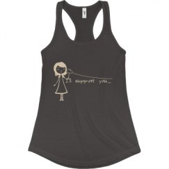 Ladies Slim Fit Racerback Tank Top