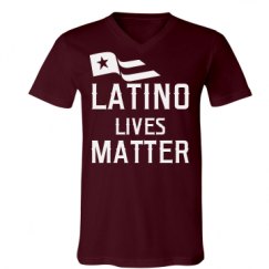 Unisex V-Neck Jersey Tee