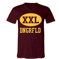 Unisex V-Neck Jersey Tee