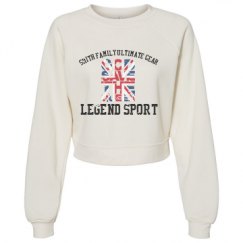 Women's Raglan Pullover Fleece