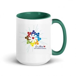 15oz Ceramic Mug with Color Inside
