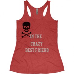 Ladies Slim Fit Super Soft Racerback Triblend Tank
