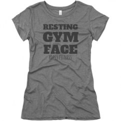 Ladies Slim Fit Super Soft Triblend Tee