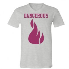 Unisex V-Neck Jersey Tee