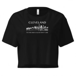 Ladies Festival Cali Crop Top Tee