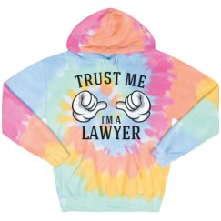Unisex Tie-Dye Fleece Hoodie