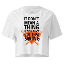 Ladies Festival Cali Crop Top Tee