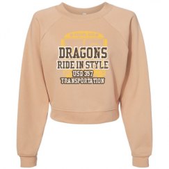 Women's Raglan Pullover Fleece