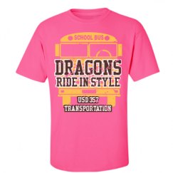 Unisex Ultra Cotton Safety Neon Crewneck Tee