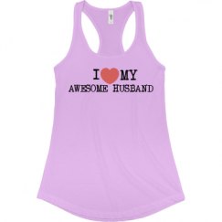 Ladies Slim Fit Racerback Tank Top