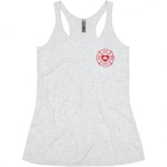 Ladies Slim Fit Super Soft Racerback Triblend Tank