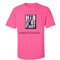 Unisex Ultra Cotton Safety Neon Crewneck Tee