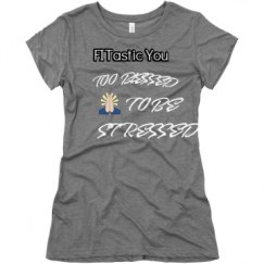 Ladies Slim Fit Super Soft Triblend Tee