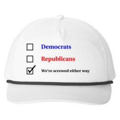 Snapback Five-Panel Rope Hat