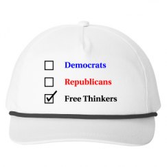 Snapback Five-Panel Rope Hat