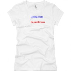 Ladies Slim Fit Basic Promo Jersey Tee