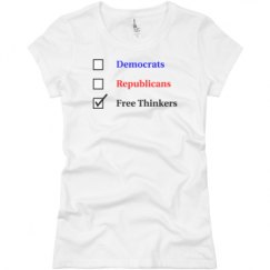 Ladies Slim Fit Basic Promo Jersey Tee