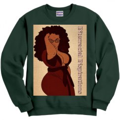 Unisex Film and Foil Crewneck Sweatshirt