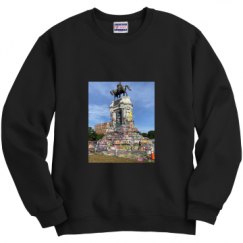 Unisex Film and Foil Crewneck Sweatshirt