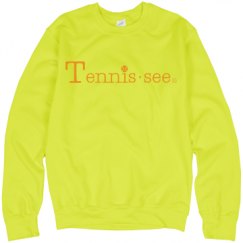 Unisex Neon Crewneck Sweatshirt
